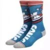 Apparel Gamer Gear - Sega - Sonic The Hedgehog - CREW Socks - Red White And Blue - NEW