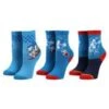Apparel Gamer Gear - Sega - Sonic The Hedgehog - CREW Socks - 3 Pack - YOUTH KIDS SIZE 10-4 - Blue