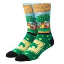 Apparel Gamer Gear - Animal Crossing - CREW Socks - NEW