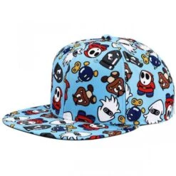 Gamer Hat - Nintendo - Super Mario - Enemies AOP - NEW