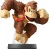 NINTENDO Amiibo - Gold Smash Base - Donkey Kong - Donkey Kong - Large Brown Hairy Gorilla With A Red Tie - USED