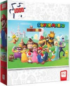 BG Puzzle - Nintendo - Super Mario Mushroom Kingdom - 1000 Piece - NEW