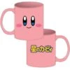 Z Novelty Mug - 16oz - Nintendo - Kirby - Big Face - Pink - NEW