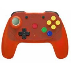 NINTENDO N64 Controller (3rd) WIRELESS Brawler64 - Retro Fighters - NEW - ORANGE