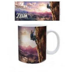 Xbox Z Novelty Mug - 15oz - Nintendo - Zelda - Breath Of The Wild - The Climb - NEW