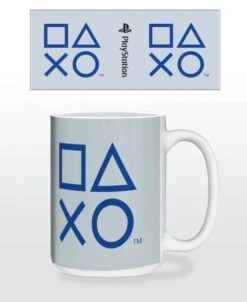 Z Novelty Mug - 15oz - SONY - Playstation - Shapes Logo - NEW