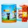 Z Novelty Mug - 15oz - Nintendo - Super Mario - Level Shaped Mug With Brick Handle - NEW