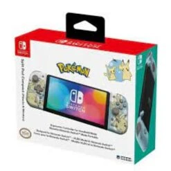 NINTENDO NS Joycons (3rd) - Split Pad Compact Style Controllers HORI - Pokemon Pikachu Special Edition - NEW