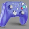 GC Wii WiiU NS PC - Wireless Controller (3rd) NEW - Battler GC - Retrofighters - Gamecube - Standard Gamecube Dual Analog Layout - Purple Indigo - NEW