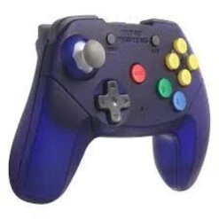 N64 Controller (3rd) WIRELESS Brawler64 - Retro Fighters - NEW - PURPLE