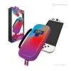 NS Switch - Carry Case For Nintendo Switch And Joycons - EVA Hard Shell - TETRIS - Limited Edition - Hyper Gradient - Hyperkin - Multicolor - NEW