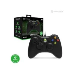 XSX XB1 PC USB Controller (3rd) Hyperkin XENON - Official Xbox360 Style Controller - Black - NEW