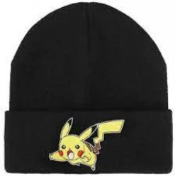 Gamer Hat - Nintendo - POKEMON - Pikachu - Beanie Hat - Black