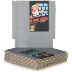 Gamer Gear - Room Decor - COASTERS - Nintendo - NES Cartridge Coasters - NEW