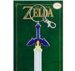 Keychain - Nintendo - Zelda - Soft PVC - Master Sword - NEW