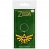 Keychain - Nintendo - Zelda - Soft PVC - Hyrule Royal Crest - Yellow Triforce - NEW