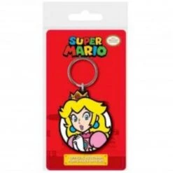 Keychain - Nintendo - Super Mario - Princess Peach - Soft PVC - NEW