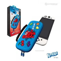 NS Switch - Carry Case For Nintendo Switch And Joycons - EVA Hard Shell - KOOL AID - Oh Yeah! Kool-Aid Man Style - Limited Edition - Hyperkin - NEW