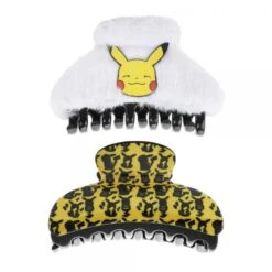 Gamer Hat - HAIR CLIPS - Nintendo - Pokemon - Pikachu - 2 Pack - NEW