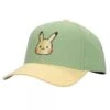 Gamer Hat - Nintendo - Pokemon - Pikachu - Chibi Embroidered Contrast - Light Green